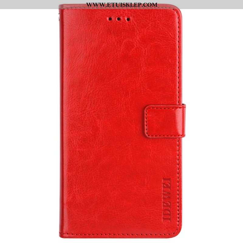 Etui Folio do Samsung Galaxy M52 5G Imitacja Skóry Idewei